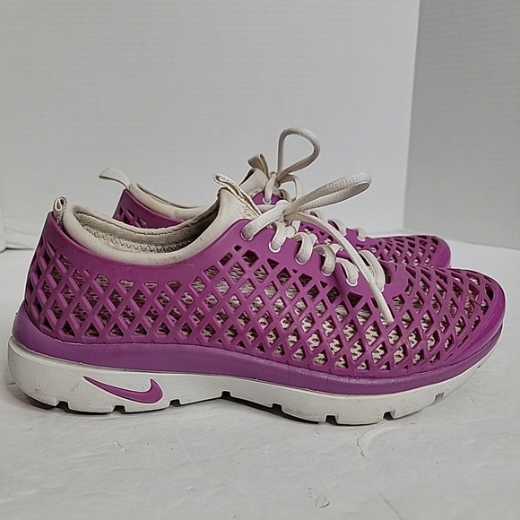 Nike Womens Purple Air Rejuven8 Running Shoe US 7.5 Rubber Lattice 318921-661 - Picture 1 of 9